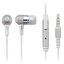 Fone de Ouvido (c/ mic) - 3,5mm - Multilaser - Prata - PH062