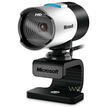 Webcam - Microsoft LifeCam Studio - Preta/Prata - Q2F-00001