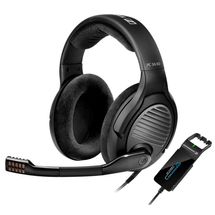 Fone de Ouvido (c/ mic) - 3,5mm - Sennheiser 7.1 Gaming Headset PC 363D - Preto - 504567