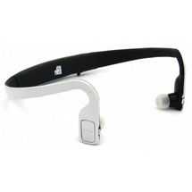 Fone de Ouvido (c/ mic) - Sem fio - B-602 - Branco/Cinza