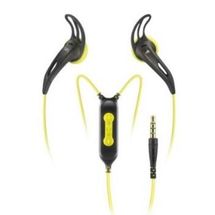 Fone de Ouvido (c/ mic) - 3,5mm - Sennheiser MX 680i Sports - Preto/Amarelo