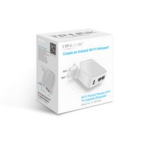 Roteador Wireless - TP-Link N150 Mini - Cinza/Branco - TL-WR710N