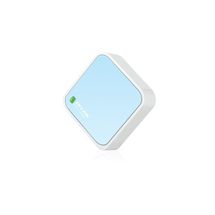 Roteador Wireless - TP-Link N300 Nano - Azul/Branco - TL-WR802N