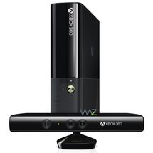 Video game - Microsoft Xbox 360 E Arcade + Kinect (4GB/NTSC - 1 Game) - Preto - N6V-00006