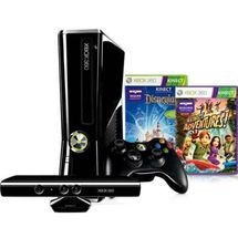 Video game - Microsoft Xbox 360 S Arcade + Kinect (4GB/NTSC/2 Games) - Preto - S4G-00142