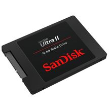 SSD - 2,5pol / SATA3 -  480GB - SanDisk Ultra II - SDSSDHII-480G-G25