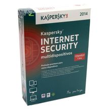 Suíte de Aplicativos de Segurança - Kaspersky Internet Security 2014 - Licenca para 3 PCs