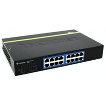 Switch 16 Portas - Gigabit - TRENDnet GREENnet - Cinza - TEG-S16Dg/A v1.0R