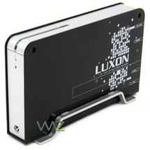 Gaveta Externa 3.5pol IDE/SATA > USB2.0/e-SATA Vizo Luxon AdvancedPro - Preta - LXE-350P-BK