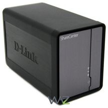 Gaveta Externa 3.5pol SATA > Ethernet - D-Link ShareCenter 2-Bay - Preta/Cinza - DNS-325
