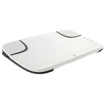 Base p/ notebook - Logitech Speaker Lapdesk N550 - Branca/Marrom - 939-000322