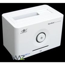Doca 2.5pol/3.5pol - SATA > USB3.0 - Vantec NexStar SuperSpeed - Branca - NST-D300S3