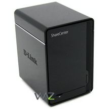 Gaveta Externa 3.5pol SATA > Ethernet - D-Link ShareCenter 2-Bay - Preta - DNS-320