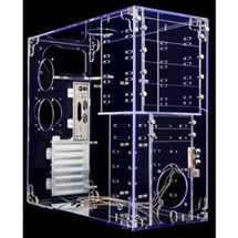 Gabinete Sunbeamtech Acrylic Case II - Transparente - ACII-T