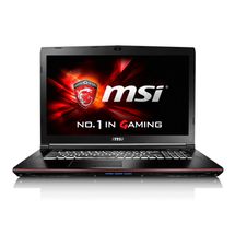 Notebook 17,3pol - MSI GE72 6QC Apache - Preto