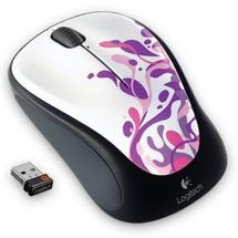 Mouse - Sem fio - Logitech Wireless Mouse M317 - Rosa Respingo - 910-003247