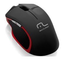 Mouse - Sem fio - Multilaser XGamer - Preto/Vermelho - MO172