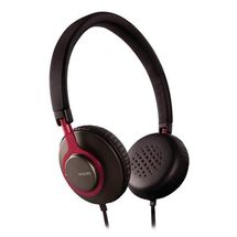 Fone de Ouvido - 3,5mm - Philips EarGear - SHL5500/10 Preto/Vermelho