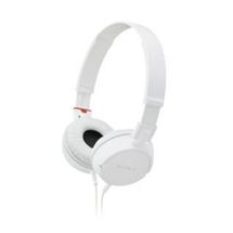 Fone de Ouvido - 3,5mm - Sony MDR-ZX100 ZX Series - Branco - MDRZX100/WCU
