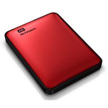 HD Externo 1.000GB (1TB) - Western Digital My Passport Essential SE - Verm - WDBBEP0010BRD