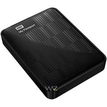 HD Externo 1.000GB (1TB) - Western Digital My Passport - Preto - WDBBEP0010BBK