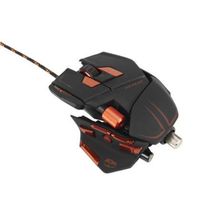 Mouse - USB - Mad Catz Cyborg MMO7 Gaming Mouse - Preto/Laranja