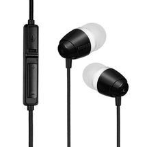 Fone de Ouvido - 3,5mm - c/ microfone  Edifier K210 Comunicator Earbud - Preto/Branco