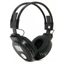 Fone de Ouvido - 3,5mm - Headphone MP3 - Preto - QI-168