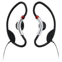 Fone de Ouvido - 3,5mm - Sony Sports Headphones - Preto/Prata/Vermelho - MDR-AS20J/Q2