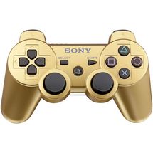 Gamepad - Sony DualShock3 Wireless Controller - Dourado