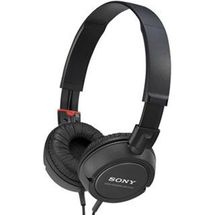 Fone de Ouvido - 3,5mm - Sony MDR-ZX100 Series - Preto - MDRZX100/BC