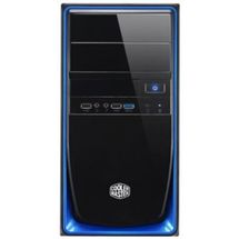 Gabinete Micro ATX - Cooler Master Elite 344 (USB 3.0) - Preto/Azul - RC-344-BKN2-AD