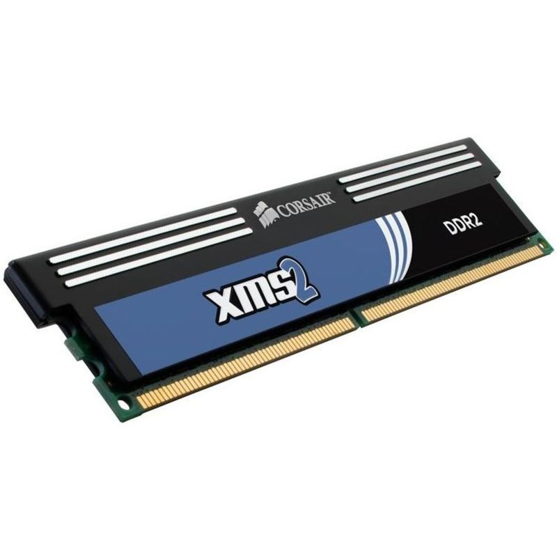 Memória DDR2 800MHz 2GB Corsair XMS2 - CM2X2048-6400C5C - Waz