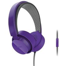 Fone de Ouvido (c/ mic) - 3,5mm - Philips SHIBUYA Extra Bass - Roxo- SHL5205PP/10