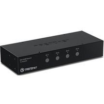 Switch KVM -  4 Portas - TRENDnet - Preto - TK-422DVK