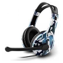 Fone de Ouvido - 3,5mm - c/ microfone  Edifier K800 Comunicator Headphone - Camuflado
