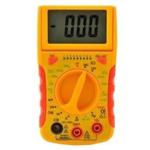 Multímetro Digital e Testador de Cabo - Smart - Amarelo/Laranja - ST-68D