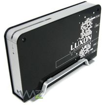 Gaveta Externa 3.5pol IDE/SATA > USB2.0/e-SATA Vizo Luxon Advanced - Preta - LXE-350-BK