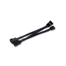Cabo p/ ventoinha - 3x 4 pinos PWM - 30cm - Silverstone - SST-CPF02