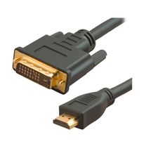 Cabo de Vídeo - HDMI (Macho) > DVI-D (Macho) - 3m - MD9 - 4581