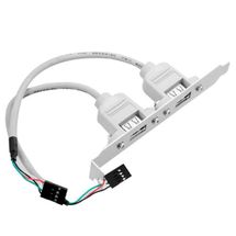 Espelho p/ Slot de Expansão - 2x USB 2.0 MD9 - 3404