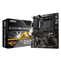Placa mãe AM4 - MSI B350M Pro-VH Plus (Micro ATX)
