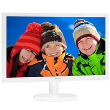 Monitor LED - 21,5pol - Philips 223V5LHSW Branco - Widescreen