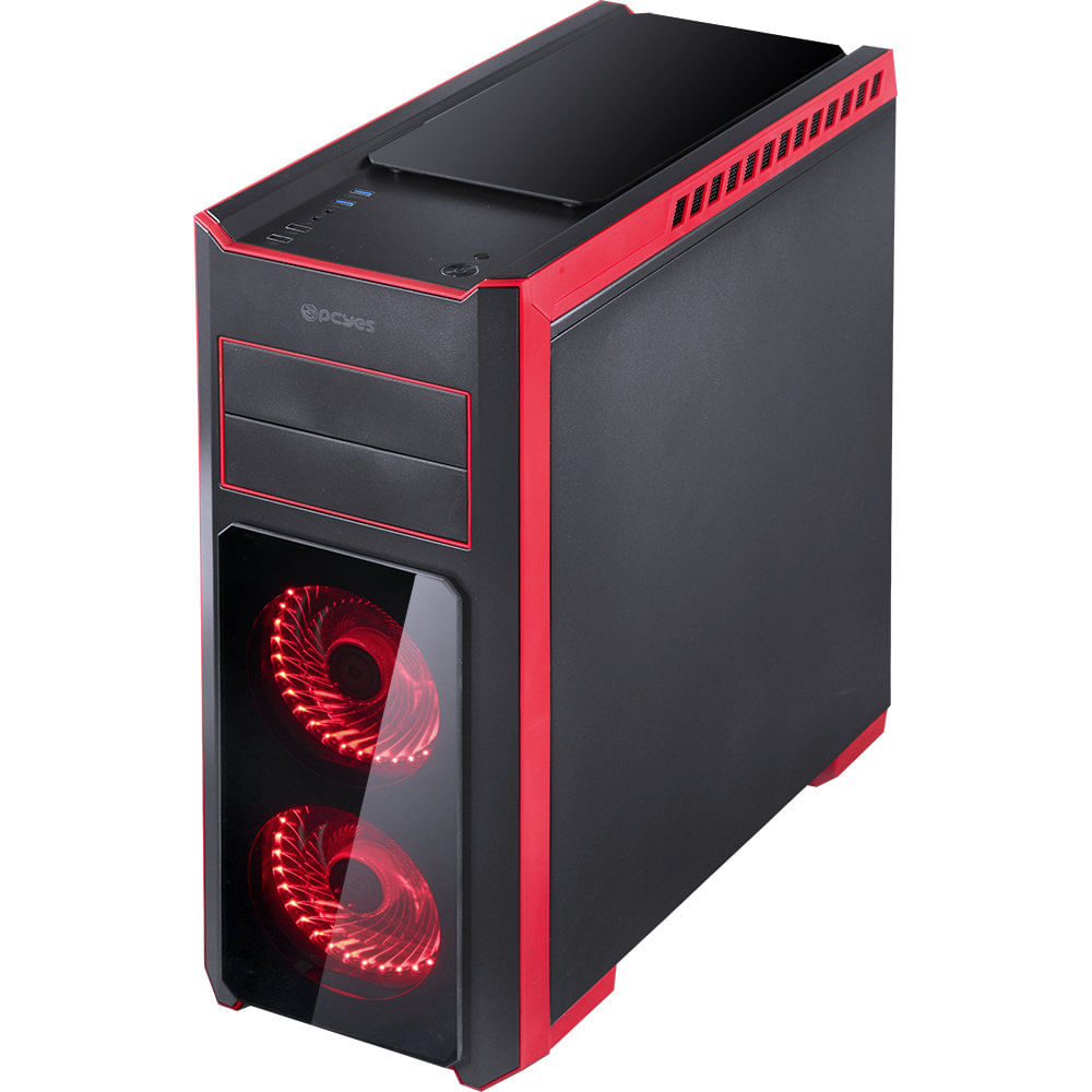 PC Gamer - Computador WAZ - wazX Bullet A7 (Core i5 7th Gen, HD 1TB, 8GB DDR4, GTX 1060, Fonte 600W Real, Win 10 Pro) - Waz PC Gamer - Computador WAZ - wazX Bullet A7 (Core i5 7th Gen, HD 1TB, 8GB DDR4, GTX 1060, Fonte 600W Real, Win 10 Pro) - Waz
