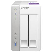 NAS - SATA > Ethernet - QNAP Personal Cloud 2 baias TS-231P (sem discos)