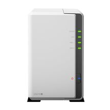 NAS - SATA > Ethernet - Synology Diskstation 2 baias DS218J (sem discos)