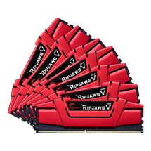Memória DDR4 - 64GB (8x 8GB) / 3.000MHz - G.Skill Ripjaws V - F4-3000C15Q2-64GVR