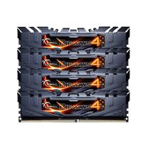 Memória DDR4 - 32GB (4x 8GB) / 2.800MHz - G.Skill Ripjaws 4 - F4-2800C16Q-32GRK