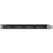 NAS - SATA > Ethernet - QNAP SMB 4 baias TS-463U (sem discos, p/ Rack)