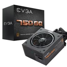 Fonte ATX - 750W - EVGA 750 BQ Bronze - Preta - 110-BQ-0750-V0 / 110-BQ-0750-V1